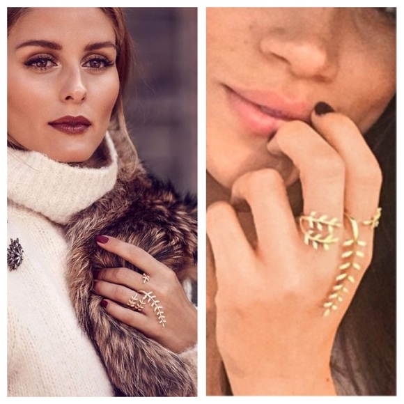 NWT Baublebar Peacemaker ring in gold - Picture 4 of 8